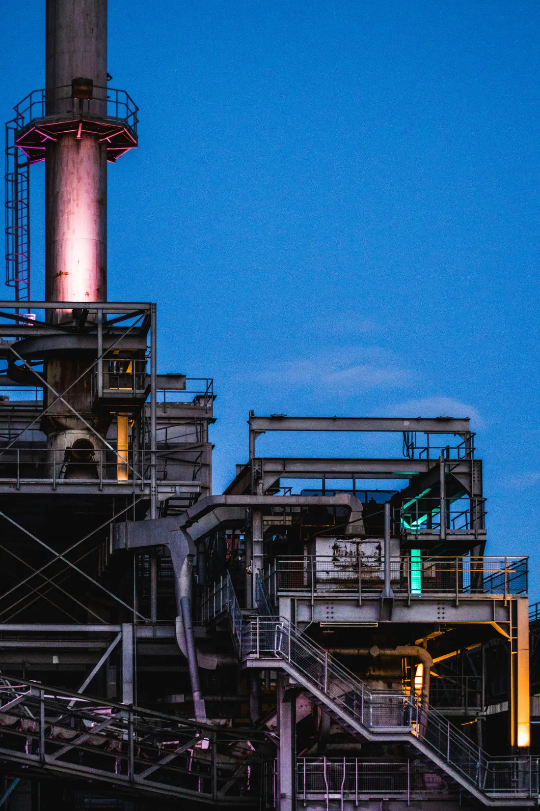 Installation industrielle et réseaux de tuyauterie